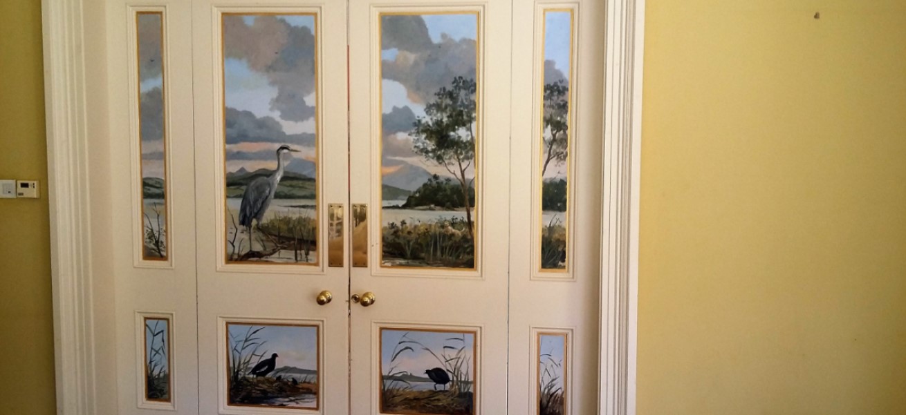 Meenahan painted door panels