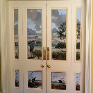Meenahan painted door panels
